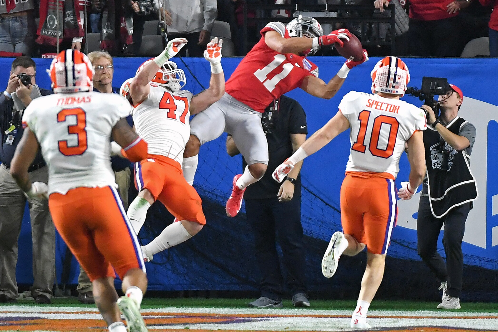 Photos The Ohio State Buckeyes Fall To The Clemson Tigers In The