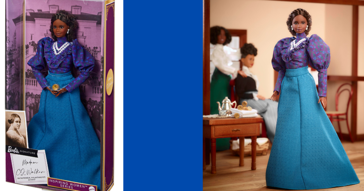 MADAM CJ WALKER Barbie Inspiring Women Doll First in Series Unopened Box EUR 49,69 - FR MADAM CJ WALKER Barbie Inspiring Women Doll First in Series Unopened Box EUR 49,69 - FR