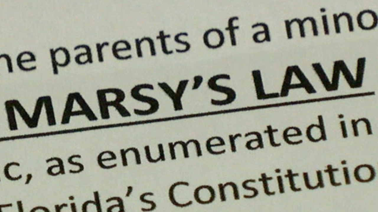 Group wants to clarify interpretation of Marsy's law