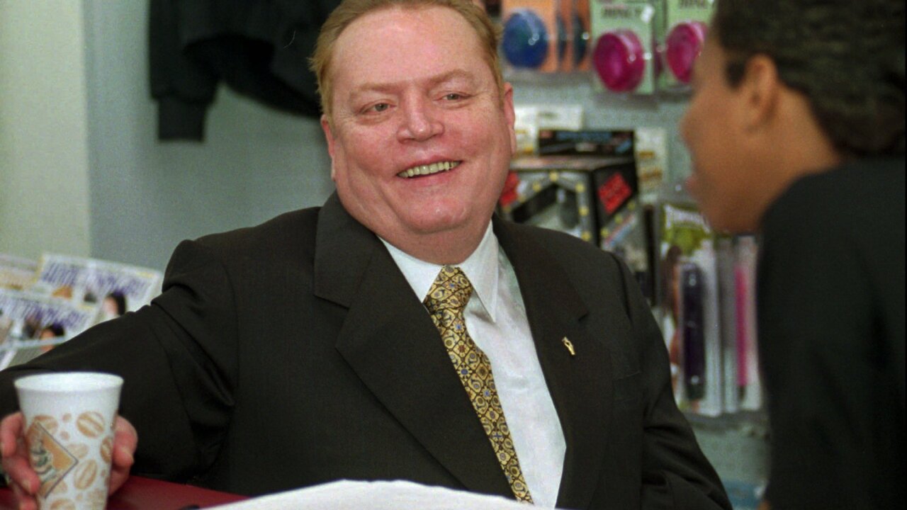 Hustler founder Larry Flynt reportedly dies at 78