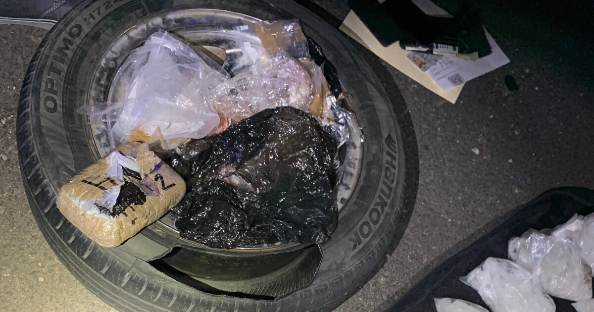 More than $300K of drugs found in spare tire during traffic stop on I-15