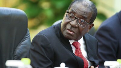 Zimbabwe President Robert Mugabe