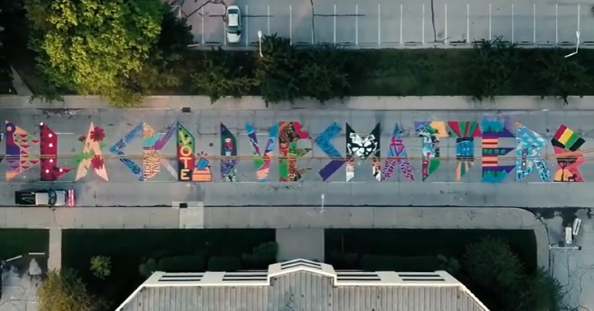 Indiana Avenue To Be Repaved In Area Of BLM Mural For Cultural Trail 