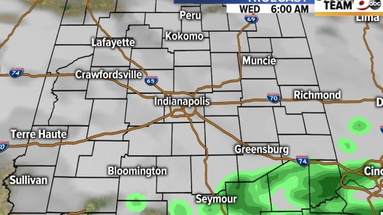 TIMELINE: Severe weather moves through Indiana