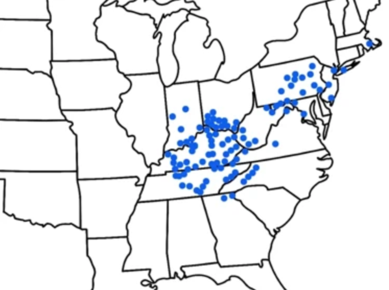 Cicada map 2025