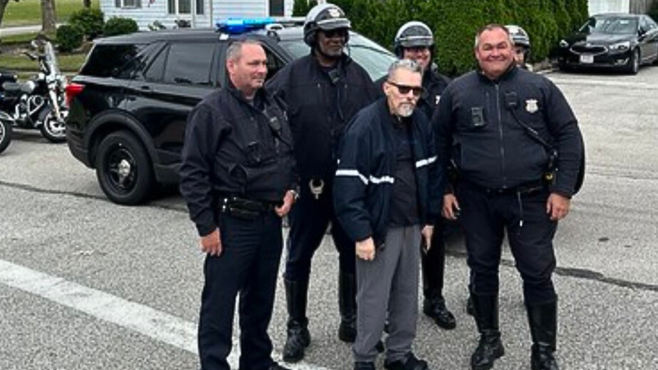 Willis Cuevas and police friends