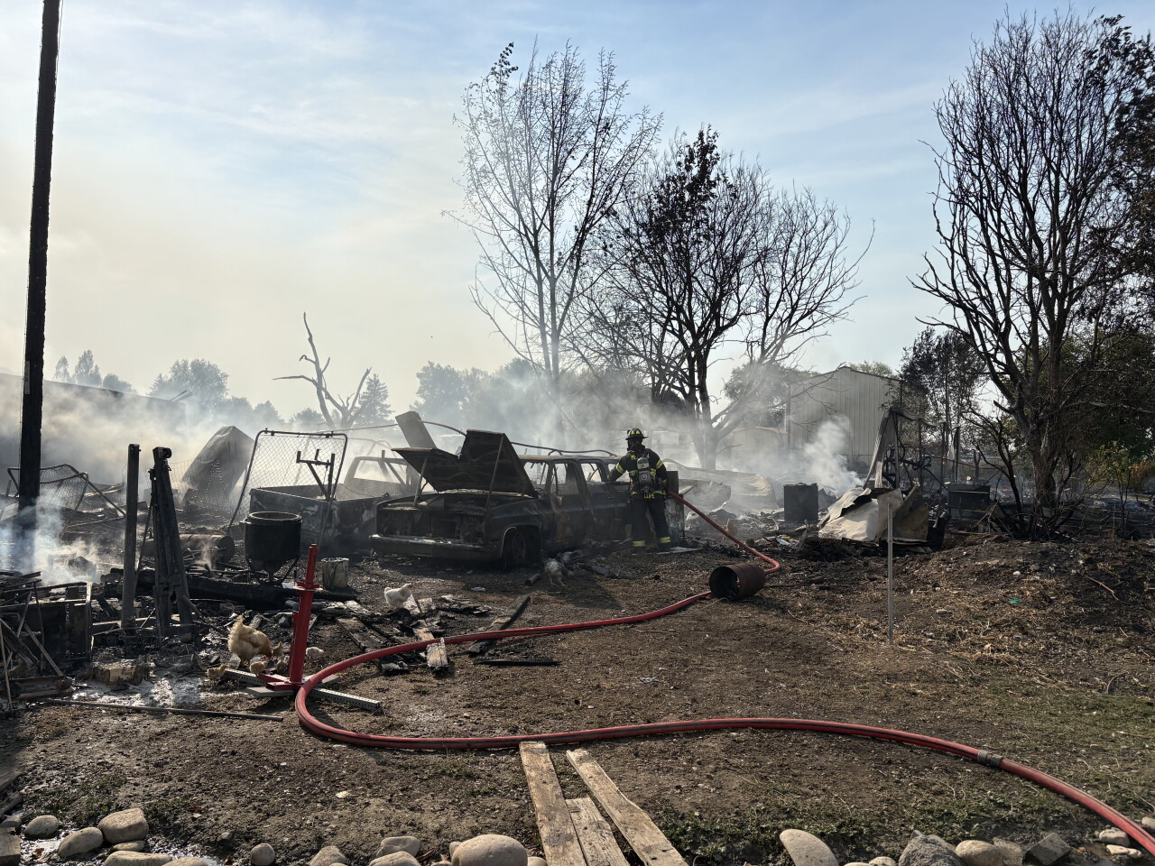 Fire in southeast Nampa
