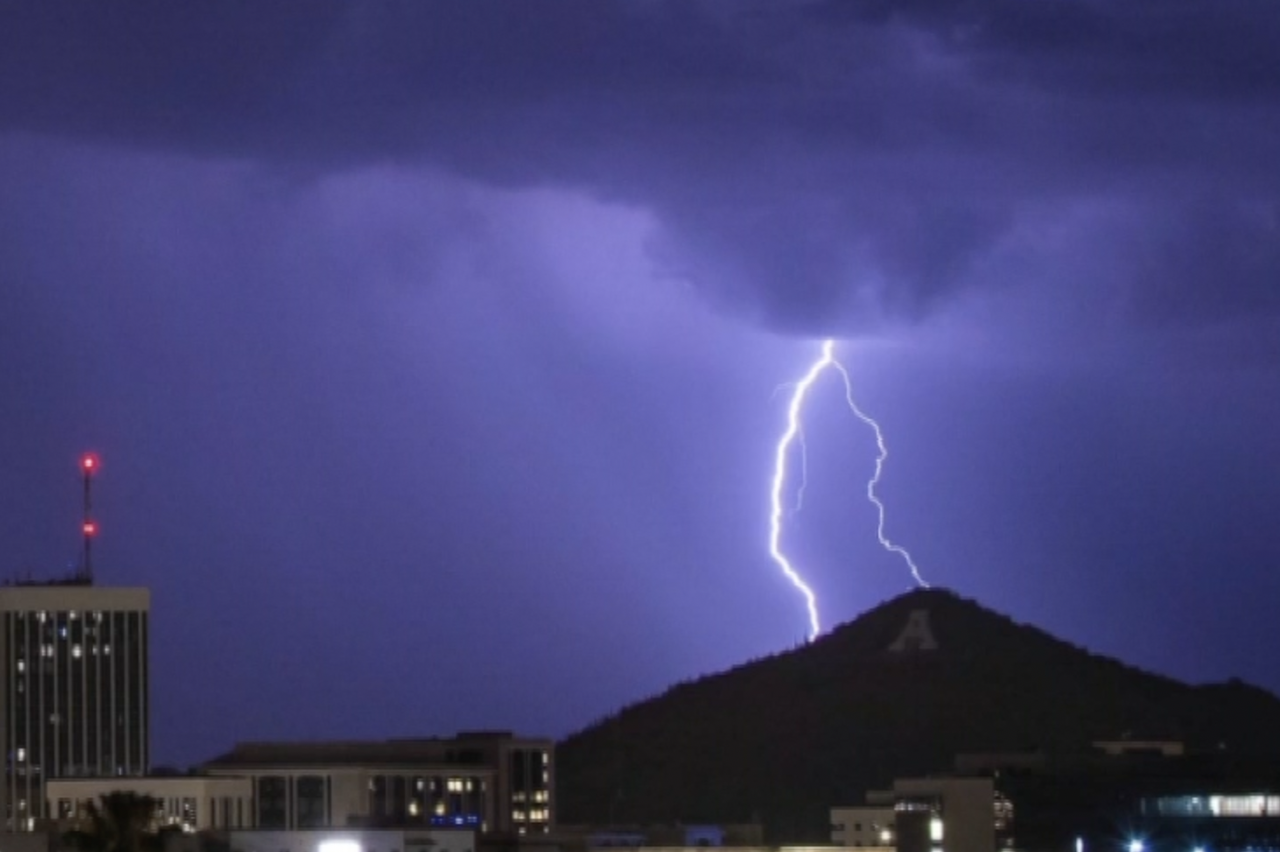 A Mountain Lightning