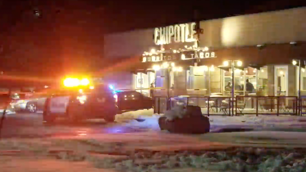 Witnesses hold down suspect after Chipotle shooting in Commerce City