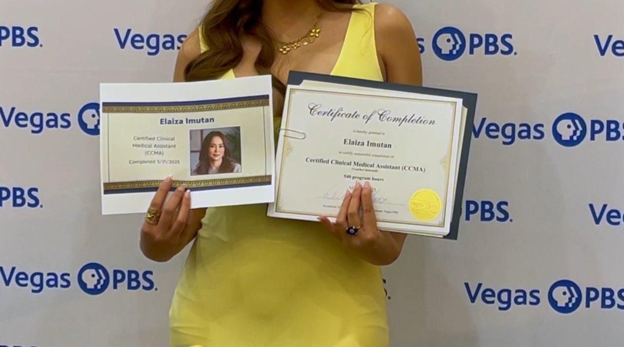 Graduates of the Vegas PBS workforce program
