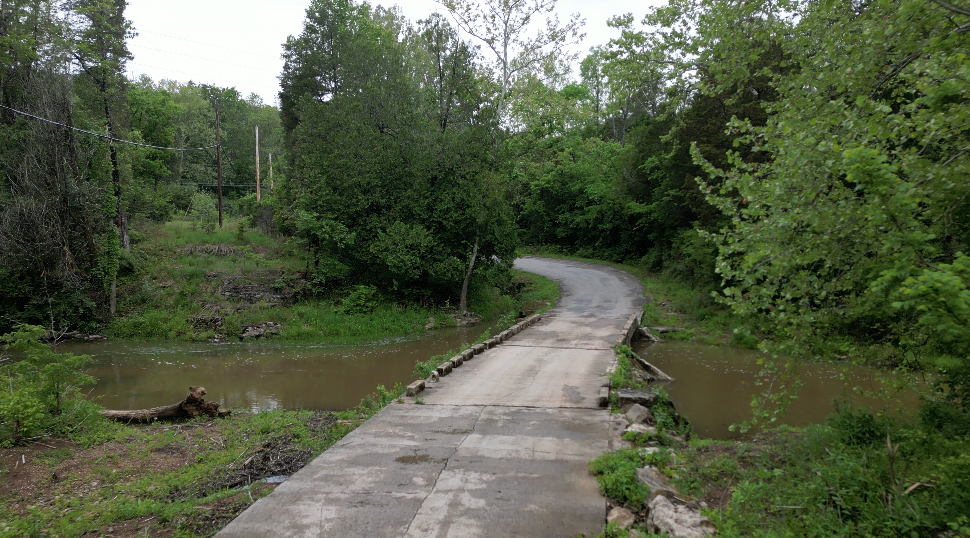 The Coffee Hollow Road bridge is the only access for residents who live up the hill from Scioto Brush Creek near Peebles.