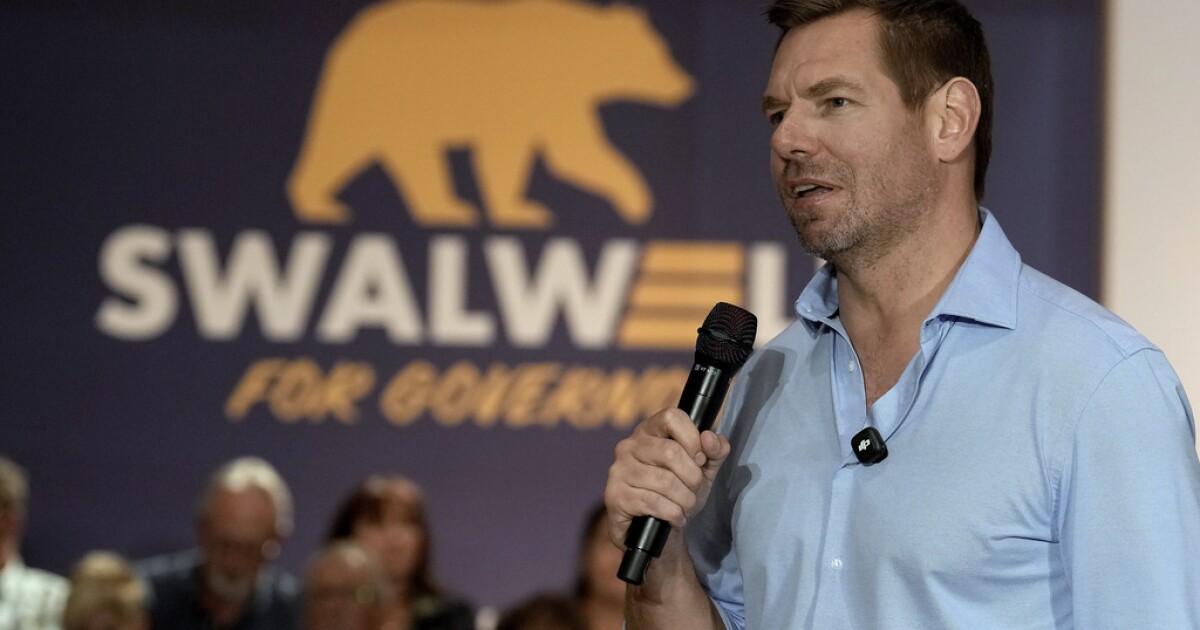 Allegations rock California governor’s race as Swalwell resists calls to stop
