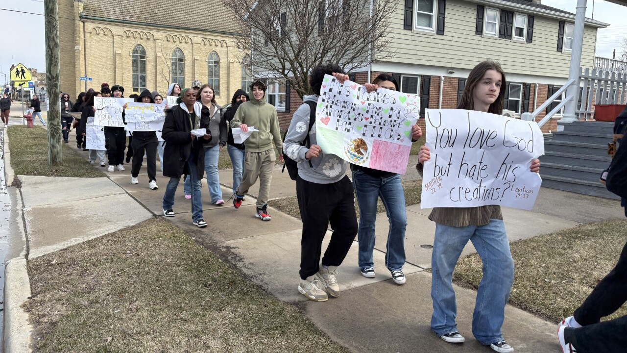 student walkout manitowoc