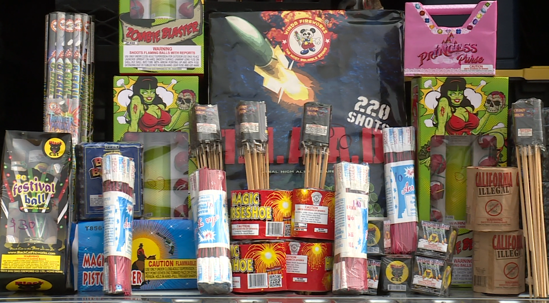 Fireworks are illegal in Chesterfield