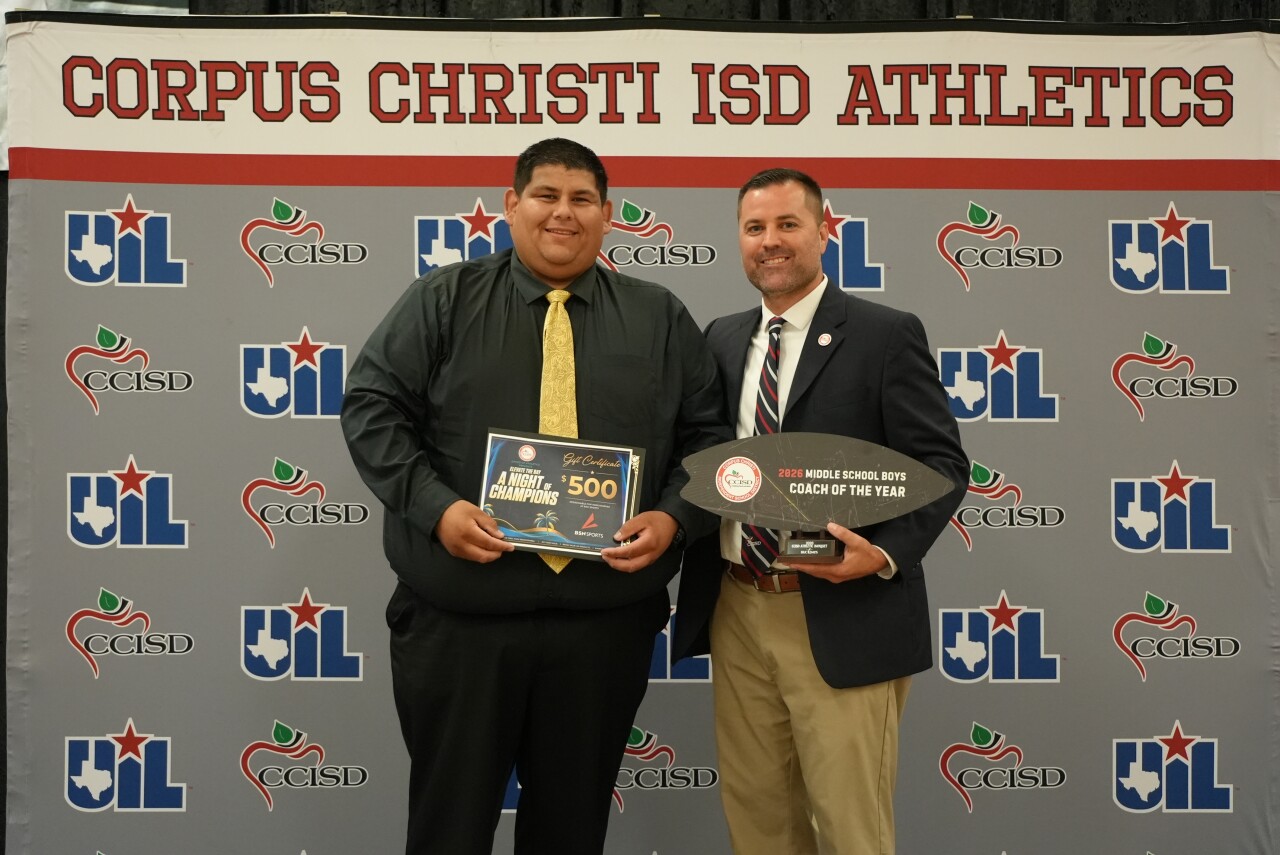 Coach Middle School Boys: Robert Zambrano, Cunningham Middle
