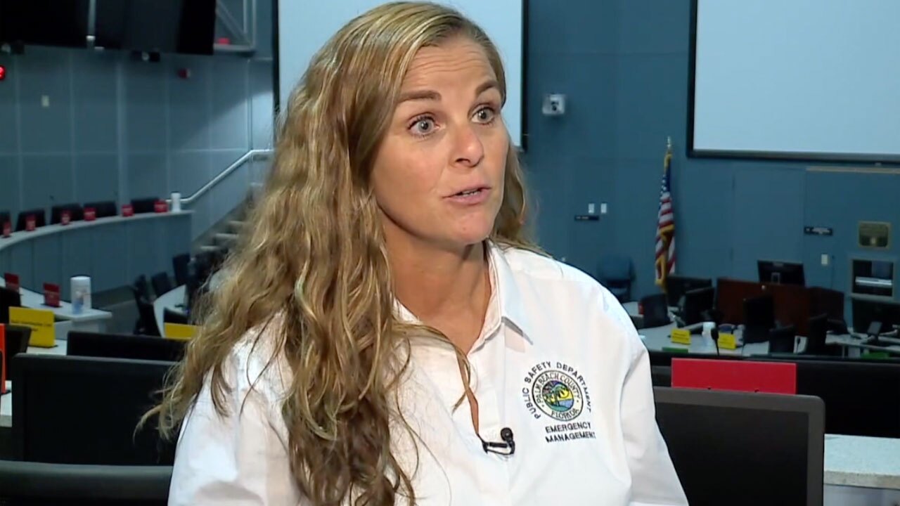 Palm Beach County Emergency Management Director Mary Blakeney discusses impact of Hurricane Andrew on Florida, Aug. 24, 2022