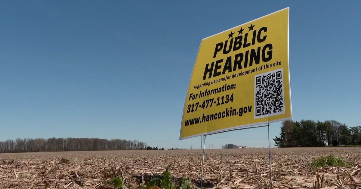 AI data processing center could rise on Hancock County cornfield