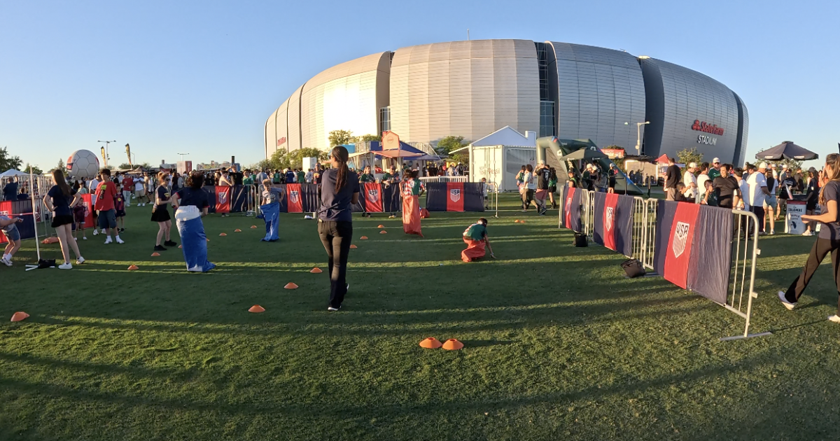 WATCH: Soccer fans face off in the Valley