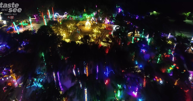 Largo Botanical Gardens Christmas Lights 2021