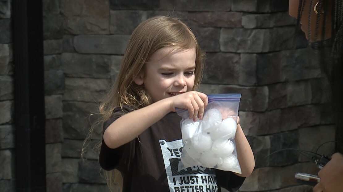 rico chavez shows off hail collection.jpg