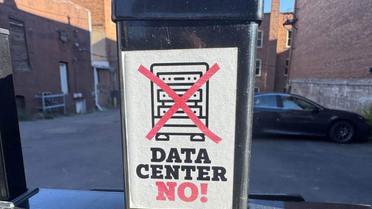 Data Center Sticker