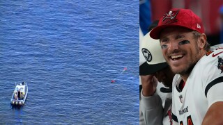 Tampa Bay Buccaneers QB Blaine Gabbert, Tampa Bay helicopter crash rescue