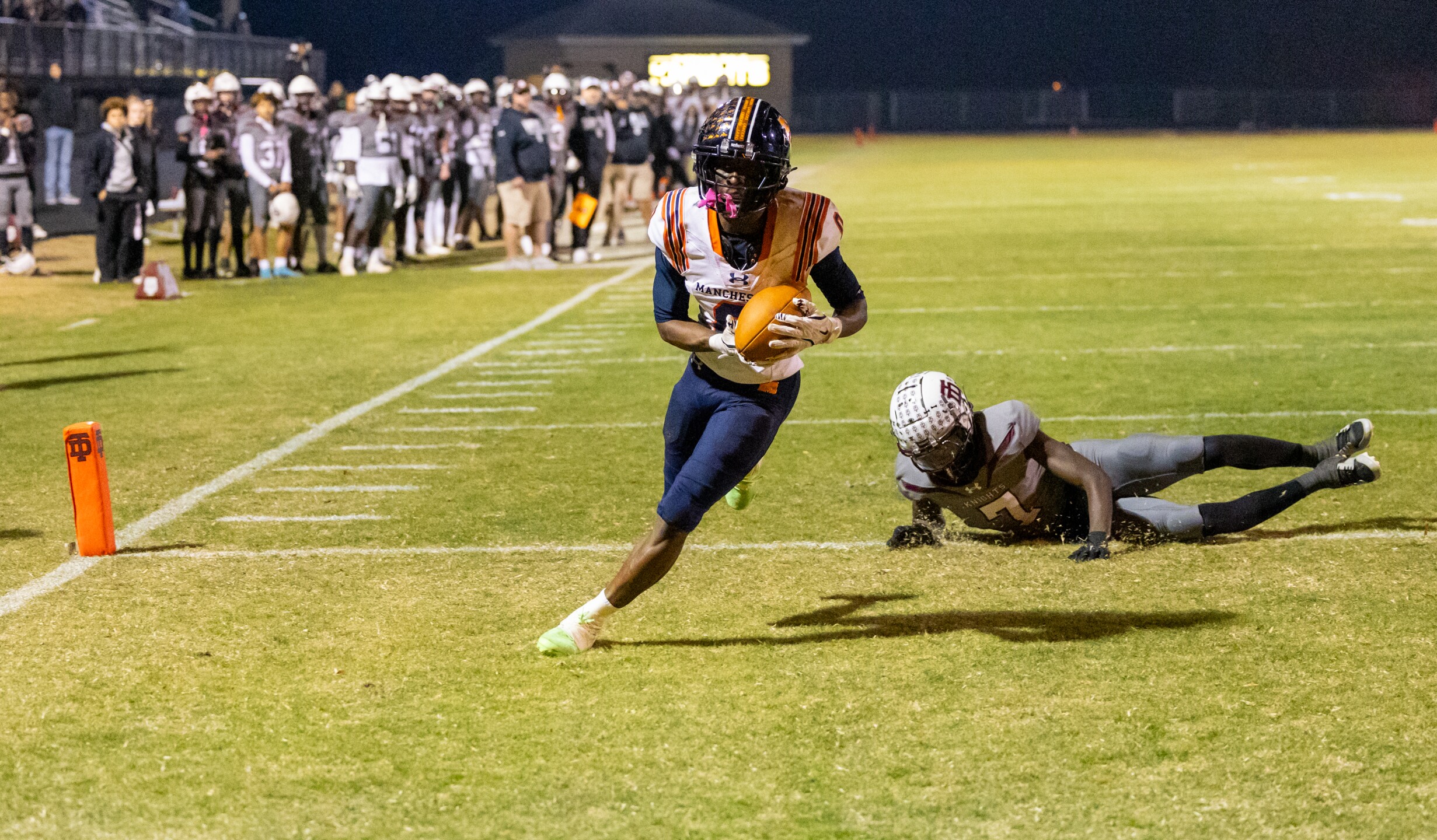 Thomas Dale wins on 99-yard pick-6 as time expires in stunning playoff upset