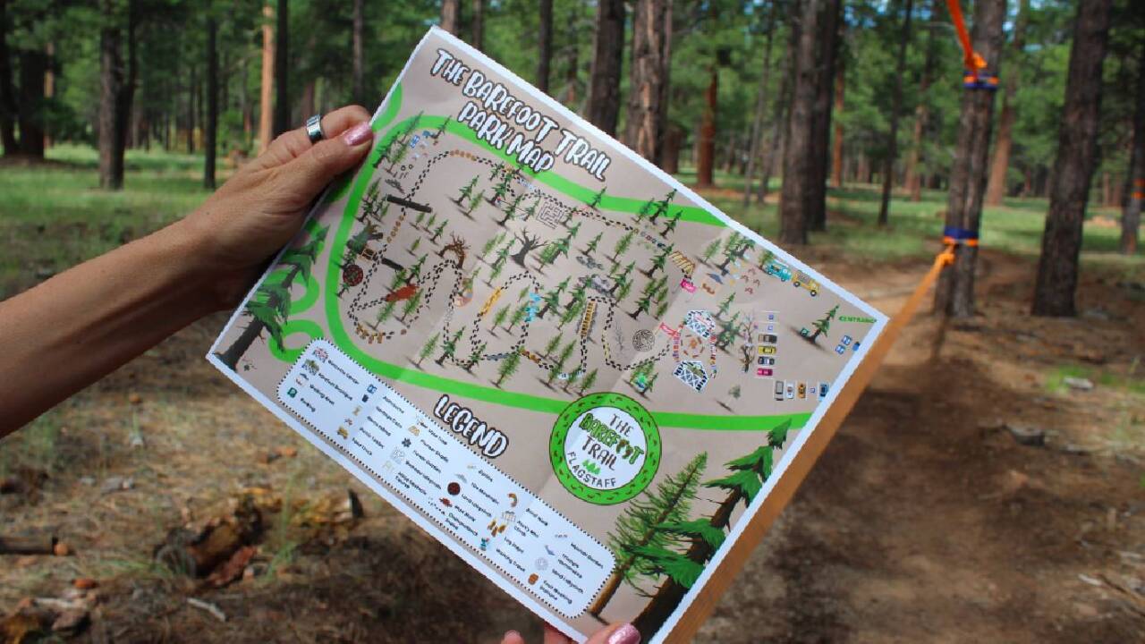 The Barefoot Trail in northern Arizona.