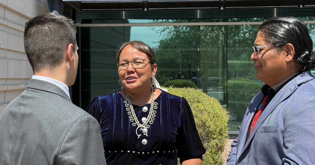 Navajo Council Speaker Curley hopes to make history again - this time, as first female Navajo President