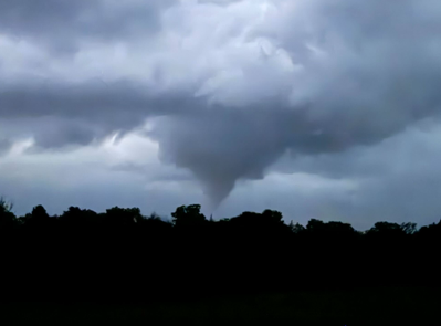 Closeup of Brookville Tornado