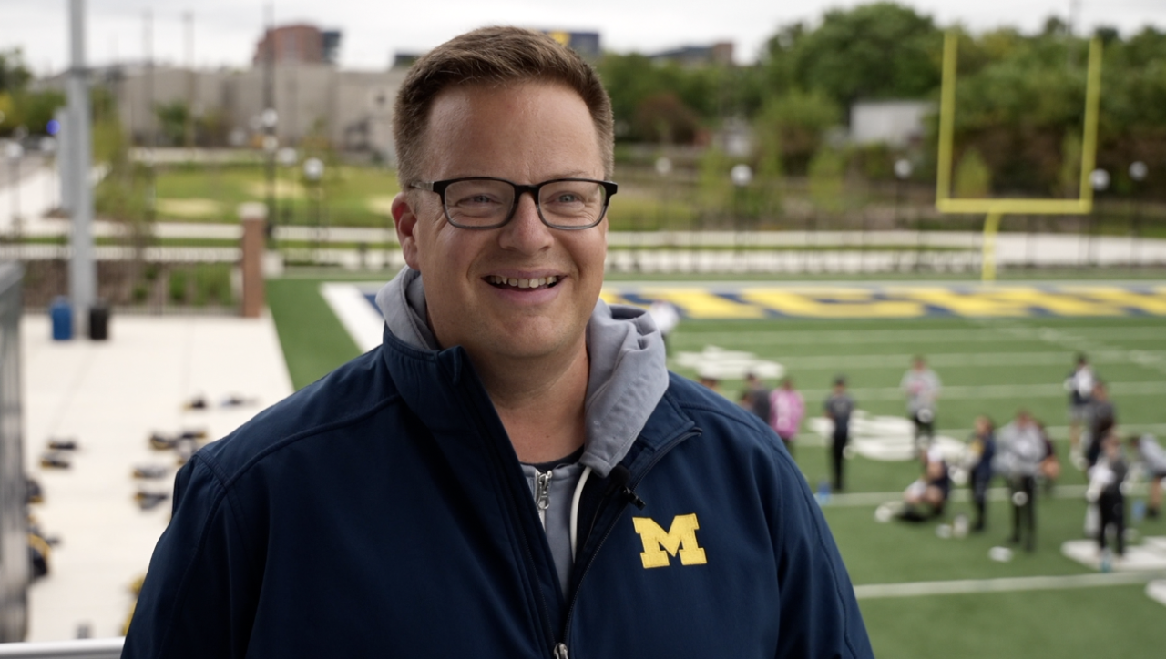 Dr. John Frey, Assistant Director of Bands at The University of Michigan