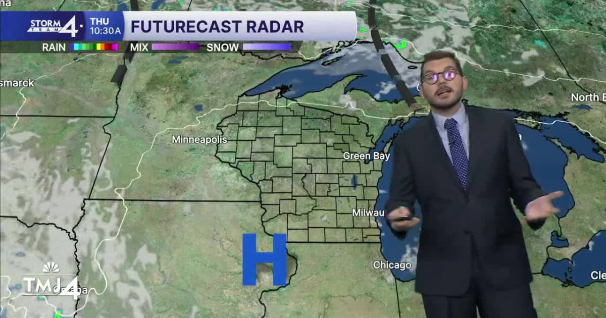 Southeast Wisconsin weather: Beautiful end to the week