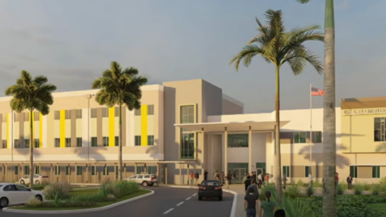 A rendering of Blue Lake Elementary School, located at 3300 North Military Trail in Boca Raton, which is scheduled to open in August 2022.jpg