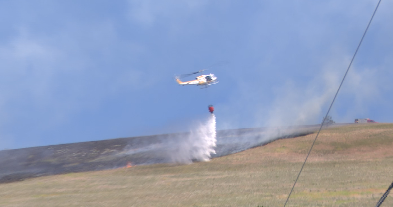 Waterworks Hill Grass Fire