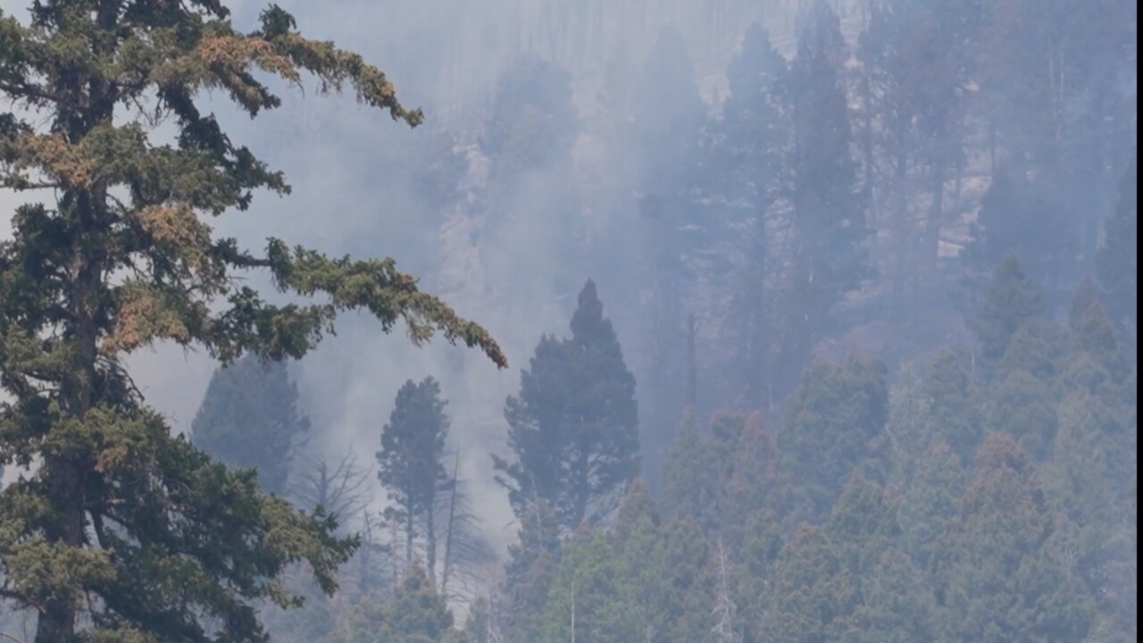 Fire smoke