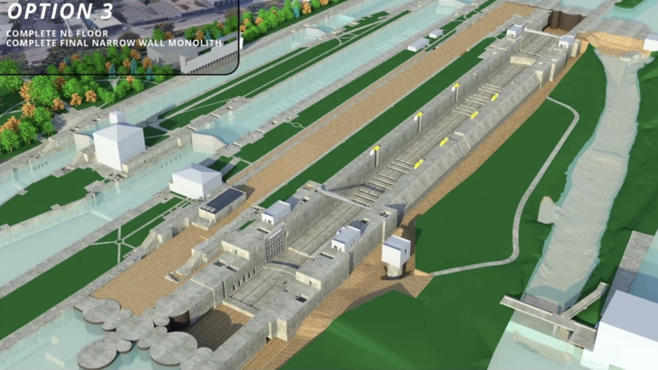 Lock Project Contract awarded for new lock construction at Soo Locks, set to open in ...