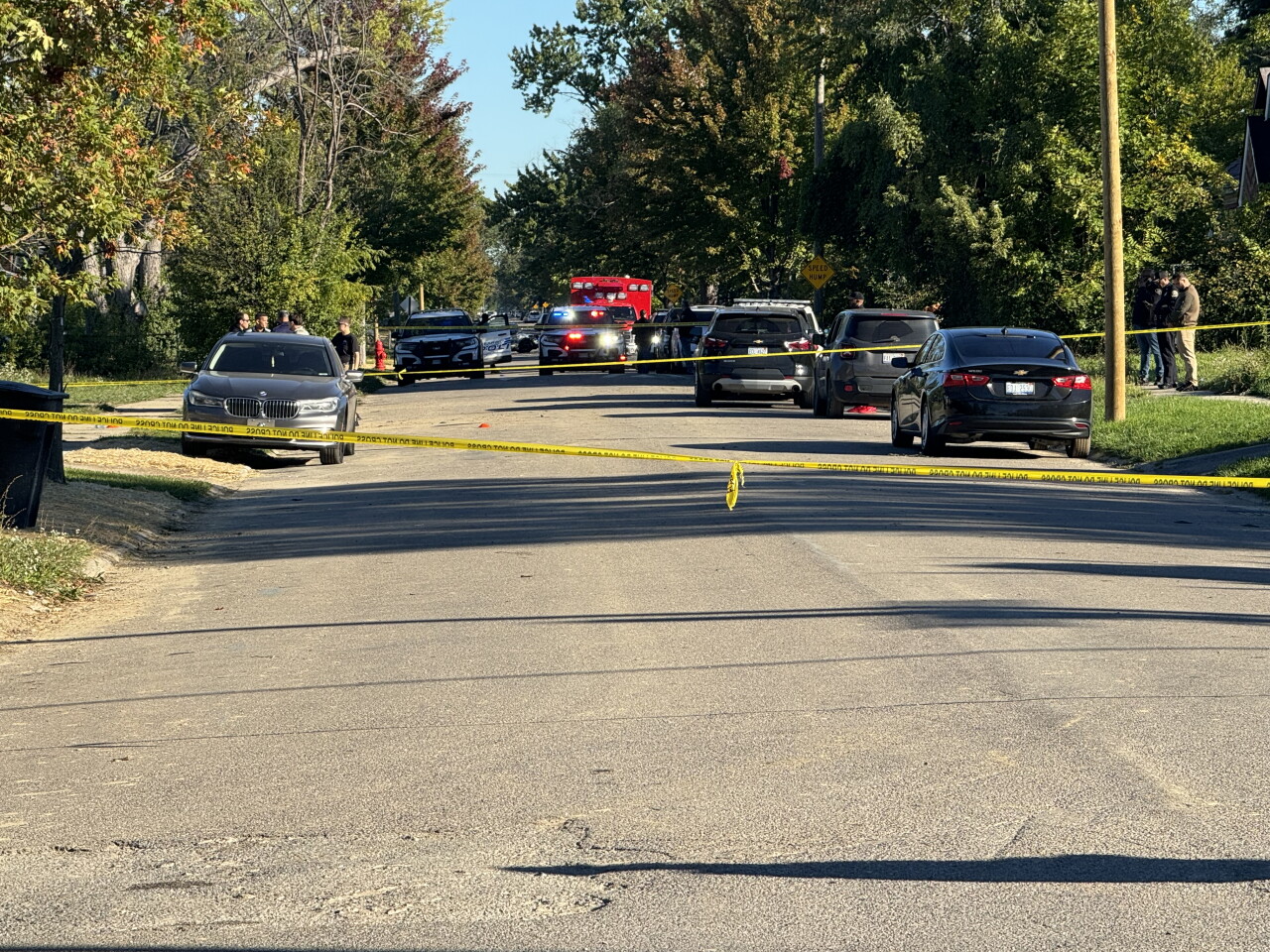 Detroit shooting scene