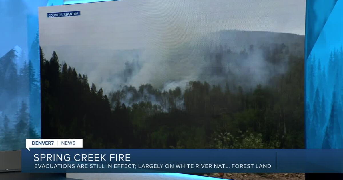 Spots Near Ruedi Evacuations remain in place for Eagle County fire burning near Ruedi ...