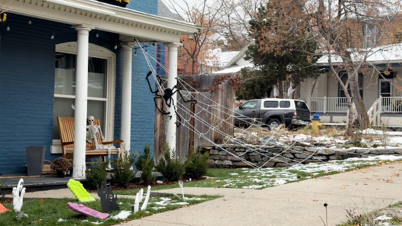 Anti deer Halloween decor