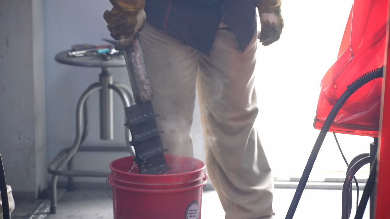 Montana Women's Prison welding class