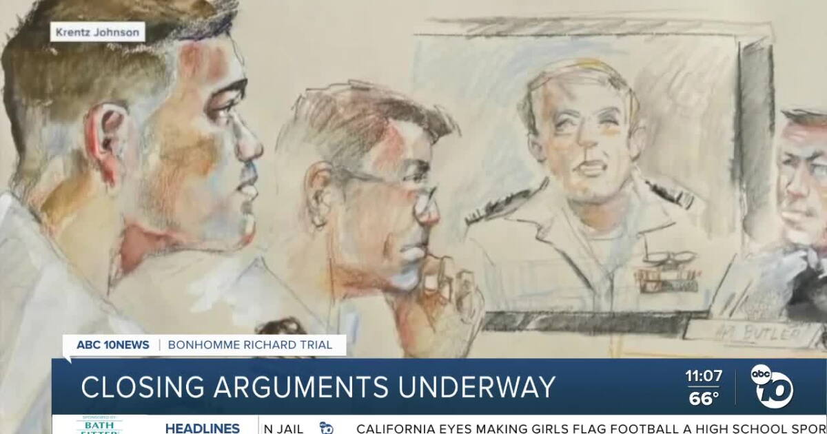 Closing arguments wrap up in U.S.S. Bonhomme Richard trial