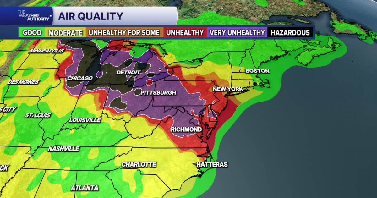 Very unhealthy Code Purple air quality prompts event cancelations, changes in Richmond area