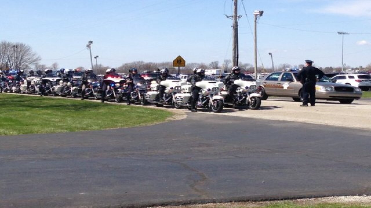 PHOTOS: Processional for Dep. Carl Koontz