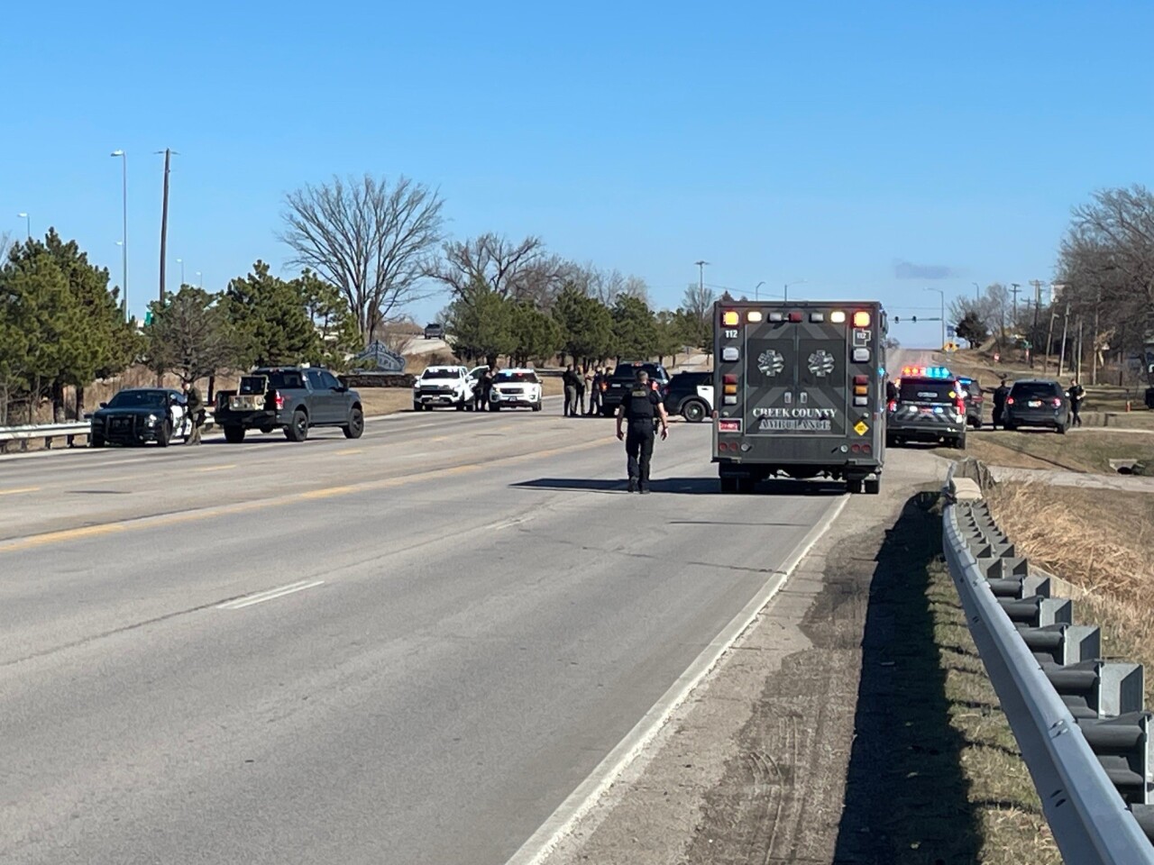 Suspect in custody; Sapulpa police to reopen New Sapulpa Road following shutdown during standoff