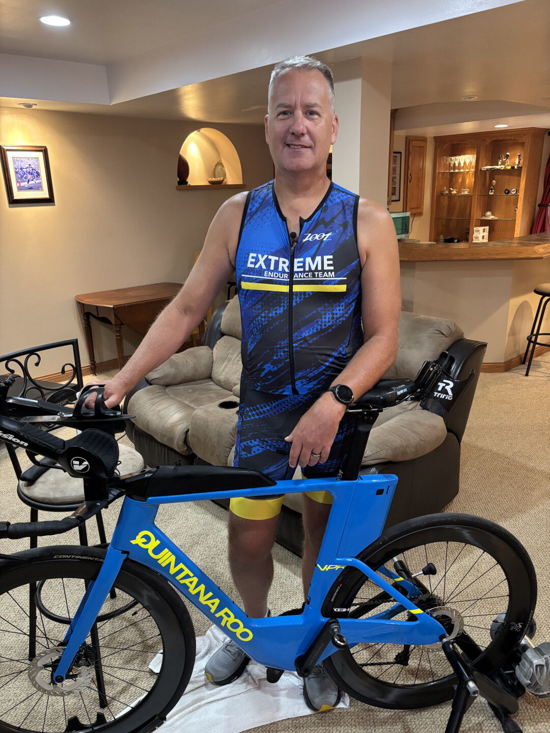 Kevin Breitzmann is from Germantown and will participate in the Ironman World Championship in Hawaii