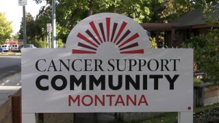 CANCER SUPPORT sign