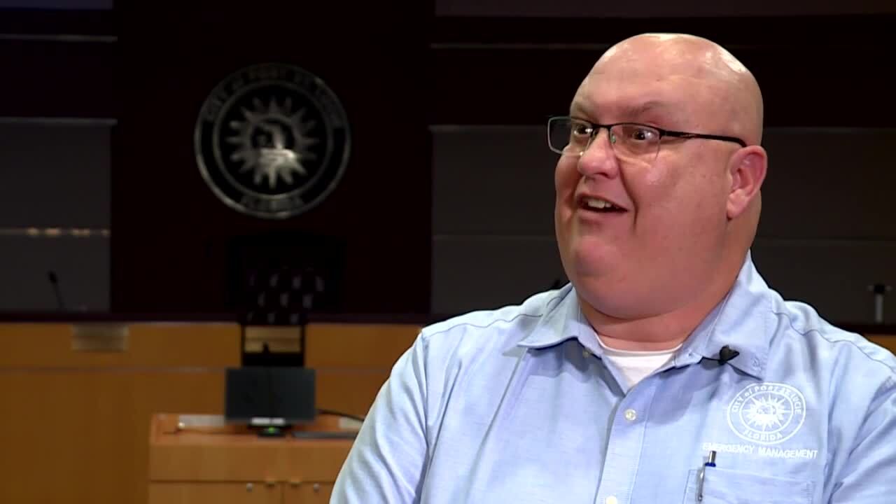 Shane Ratliff, of Port St. Lucie's Emergency Operations, says FEMA discounts were locked in once the city dropped its ratings score from an 8 to a 5.