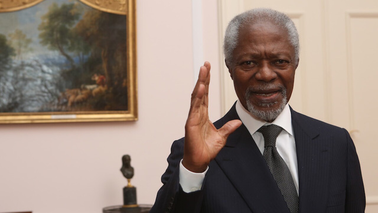 Kofi Annan, former UN Secretary-General, dead at age 80