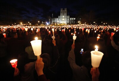 APTOPIX Virginia Tech Anniversary