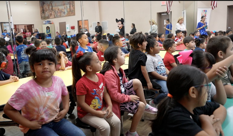 Students at Antonio E Garcia center